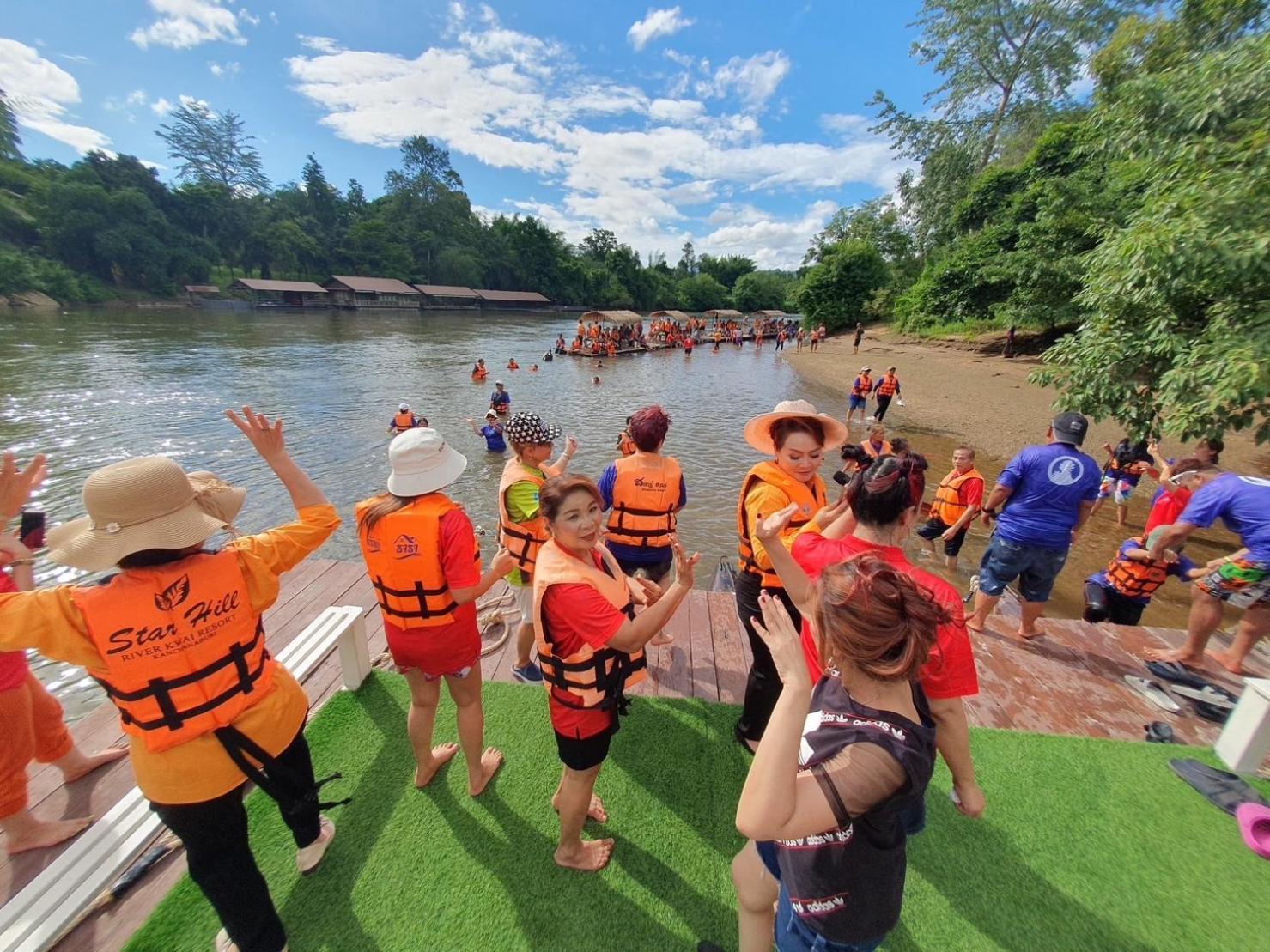 Star Hill River Kwai Resort Ban Kaeng Raboet Exterior foto